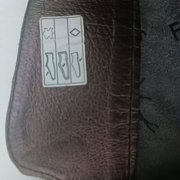 Dorking by Fluchos Vintage Brownish/Grey Mid Calf Leather Boots Sz 38/7.5 - Picture 14 of 16